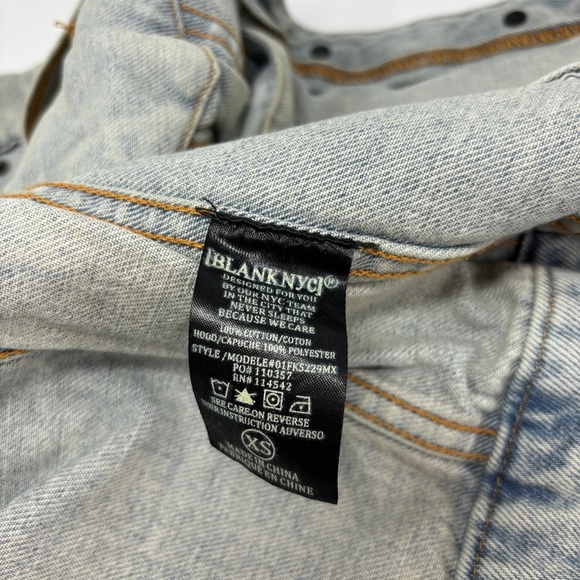 BLANK NYC Cinched Denim Jacket - Picture 7 of 8